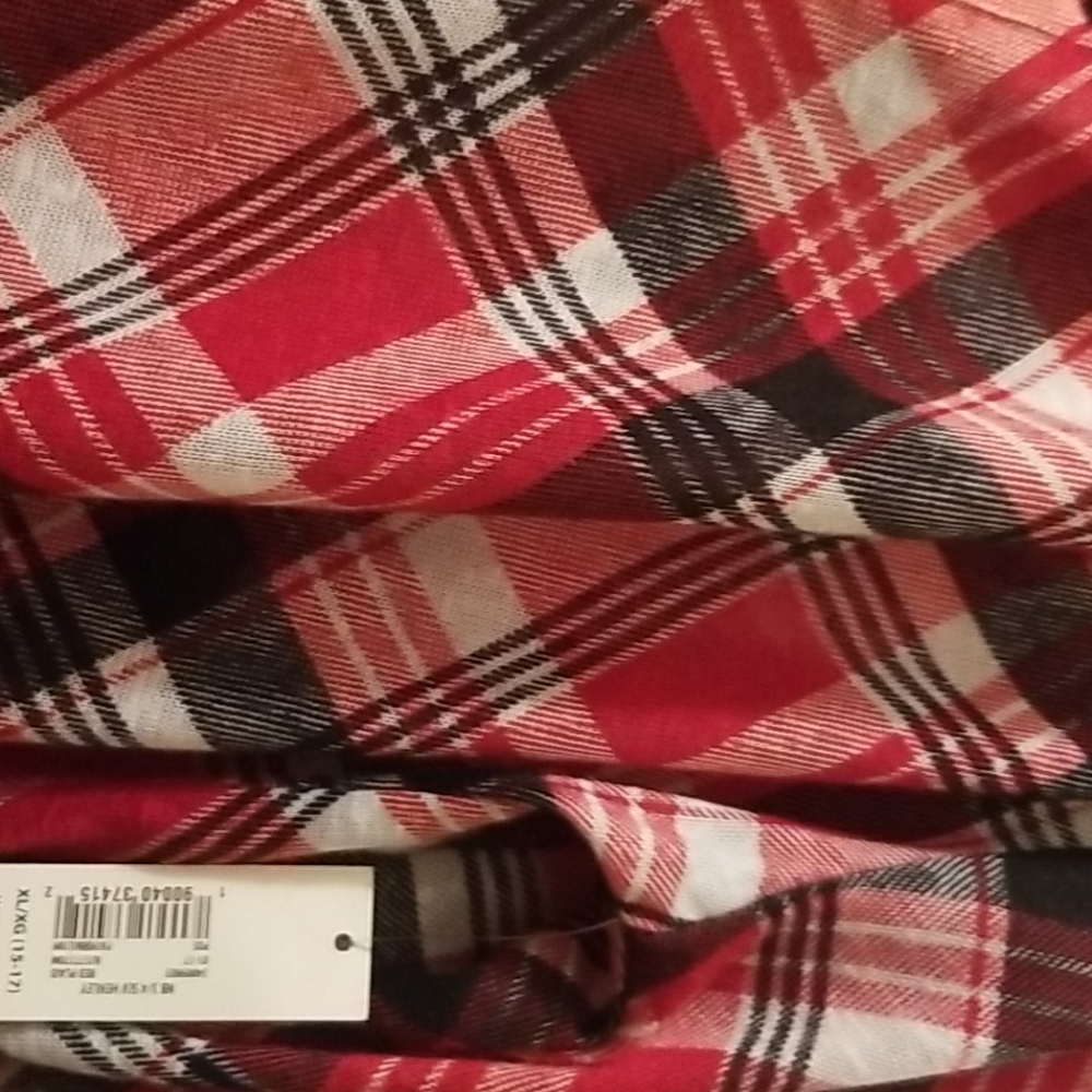 Plaid button up - Picture 3 of 3